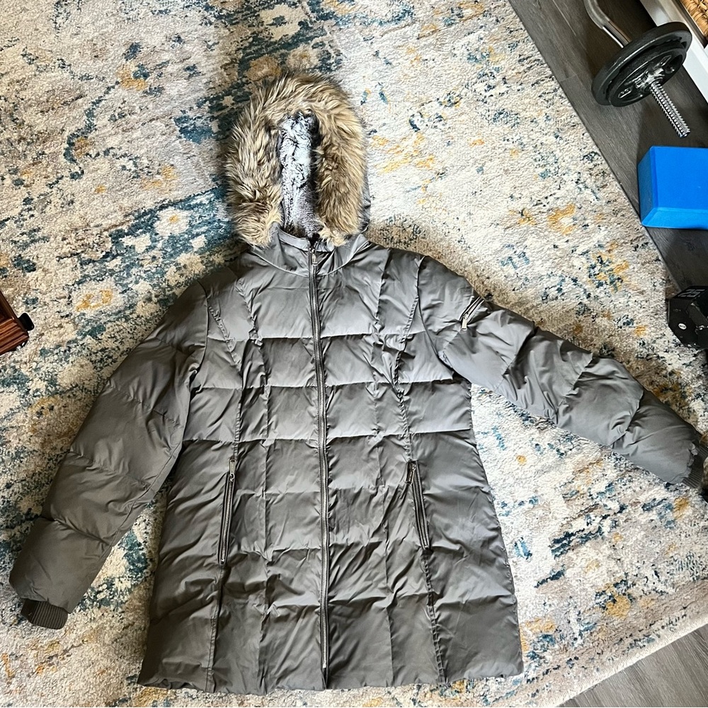 Michael Kors long puffer winter coat